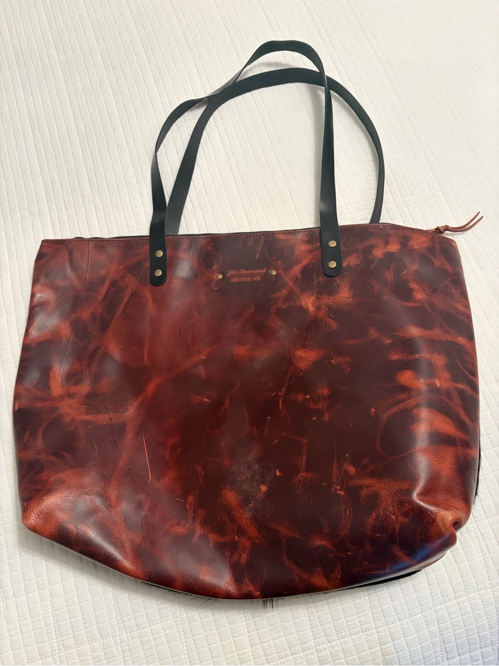 Jill’s Homestead Getaway Bag in Rust